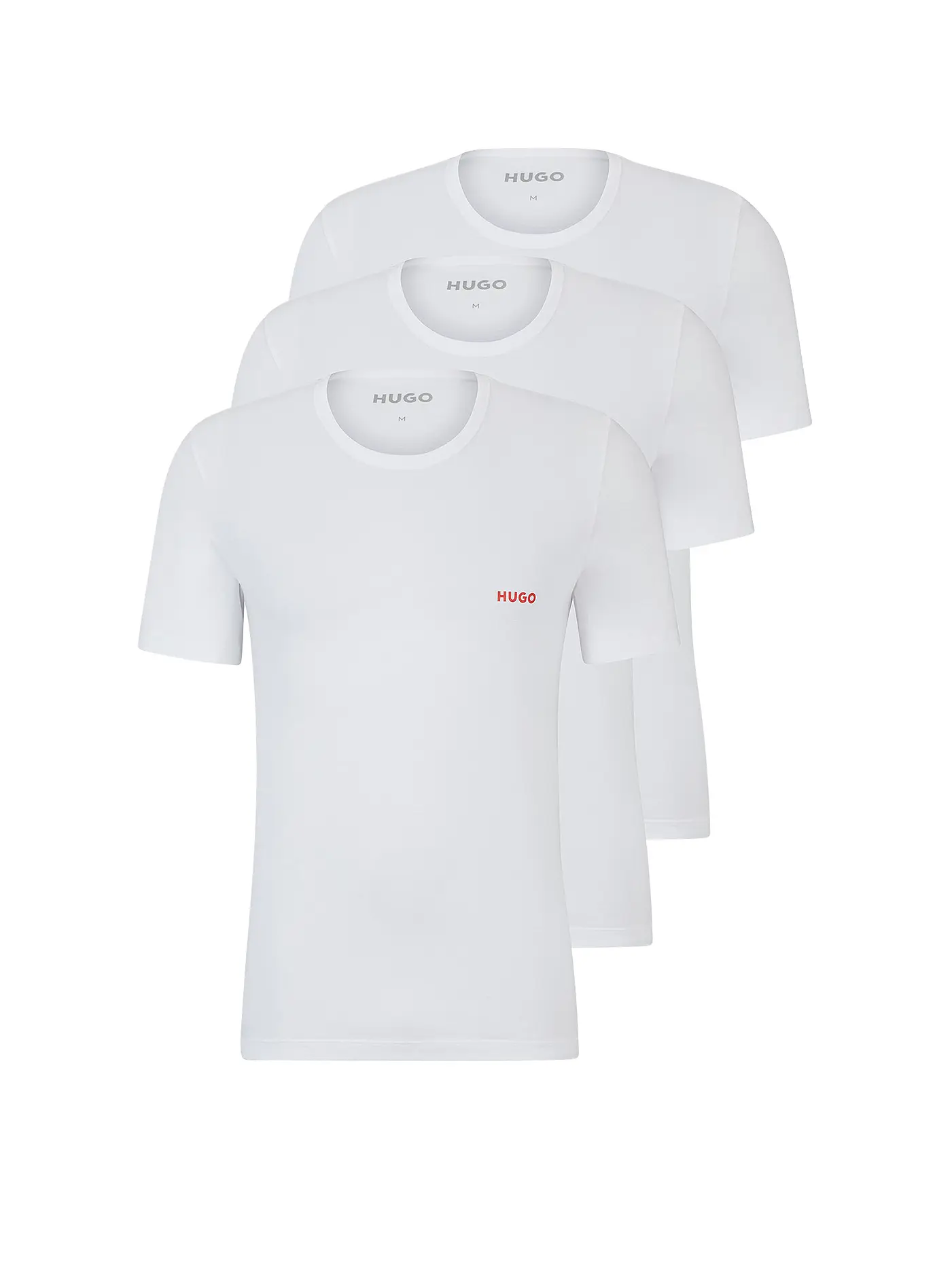 HUGO | T-Shirt 3er Pkg. TRIPLET | weiss